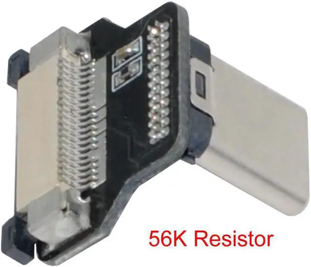 Alt view image 3 of 5 - Chenyang CYFPV USB-C Type-C USB2.0 Male Connector Up Angled for FPV HDTV Multicopter Aerial Photography