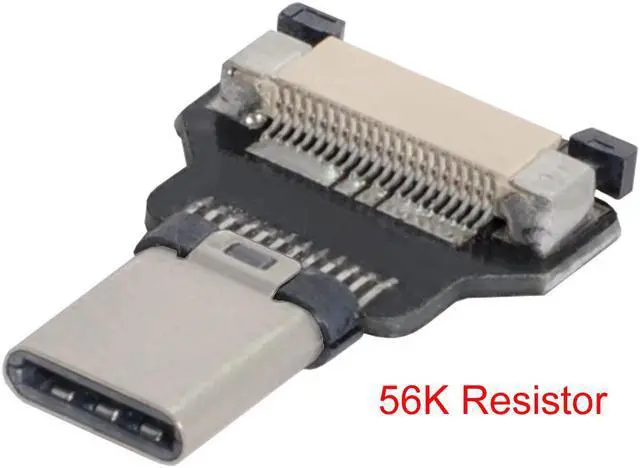 Alt view image 3 of 5 - Cablecc USB-C CYFPV Type-C USB2.0 Male Connector Straight for FPV HDTV Multicopter Aerial Photography