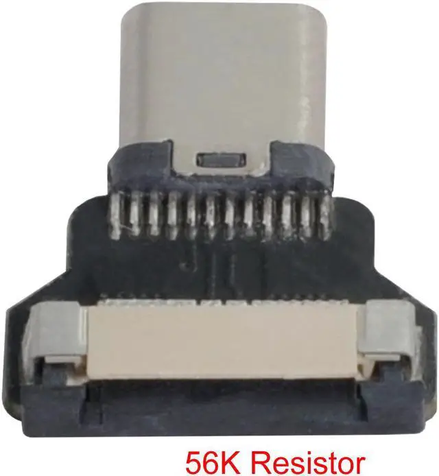 Alt view image 4 of 5 - Cablecc USB-C CYFPV Type-C USB2.0 Male Connector Straight for FPV HDTV Multicopter Aerial Photography