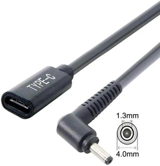 Main image of CYSM Type C USB-C Female Input to DC 4.0*1.3mm Power PD Charge Cable fit for Laptop 18-20V
