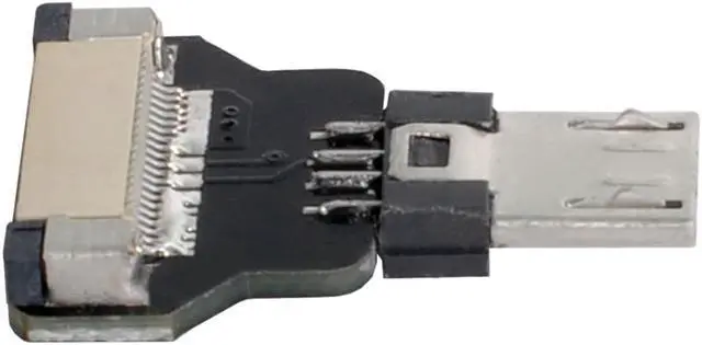 Alt view image 5 of 5 - Cablecc Micro USB2.0 CYFPV Male Connector Straight for FPV HDTV Multicopter Aerial Photography