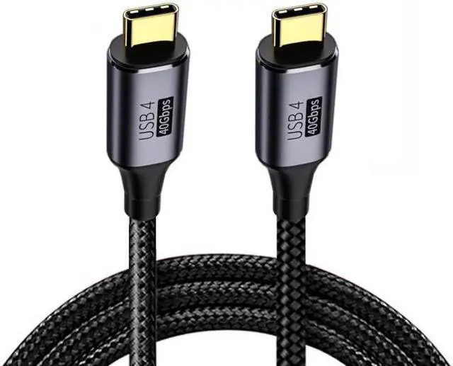 Alt view image 5 of 7 - Chenyang 80CM USB4 Cable 40Gbps with 100W Charging and 8K@60Hz 5K@60Hz USB4.0 Compatible with Thunderbolt3/4