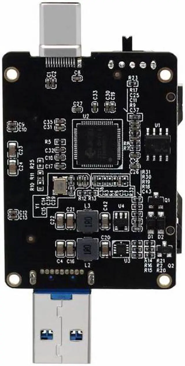 Alt view image 2 of 7 - CY USB3.1 Type-C   Type-A to CF Express Extension Card Reader for CFE Type-B Support R5 Z6 Z7 Memory Card