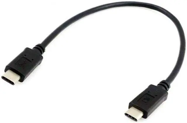 Alt view image 6 of 7 - Cablecc 30cm USB-C USB 3.1 Type C Male Connector to Male Data Cable for Tablet and Phone and Mac and Hard Disk Drive