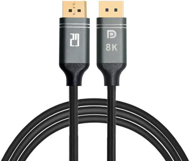 Alt view image 3 of 7 - CY DisplayPort 1.4 DP to DP Cable 8K 60hz Cable Ultra-HD UHD 4K 144hz 7680*4320 for PC Laptop TV