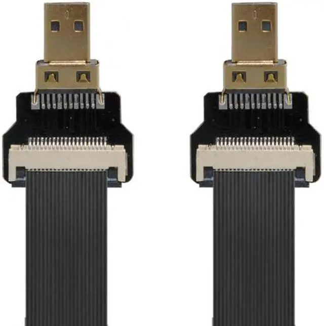 Main image of CY CYFPV Micro HDMI Male to Micro HDMI Male Extension FPC Flat Cable 1080P for FPV HDTV Multicopter Aerial Photography