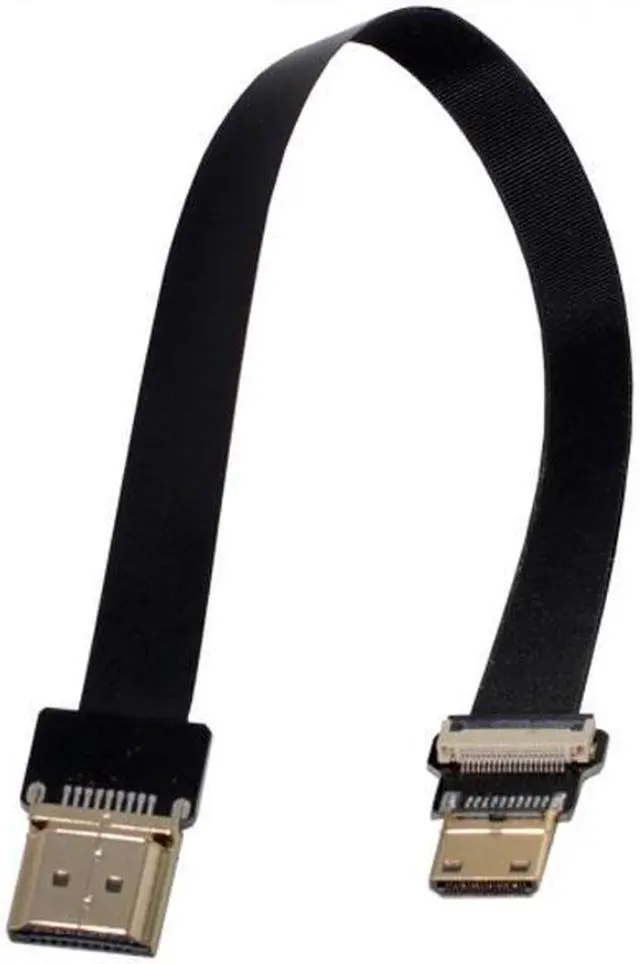 Alt view image 3 of 7 - Xiwai CYFPV Mini HDMI Male to HDMI Male FPC Flat Cable 1080P for FPV HDTV Multicopter Aerial Photography
