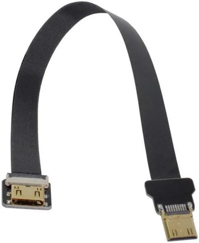 Main image of Cablecc CYFPV Mini HDMI Male to Mini HDMI Female Extension FPC Flat Cable 1080P for FPV HDTV Multicopter Aerial Photography