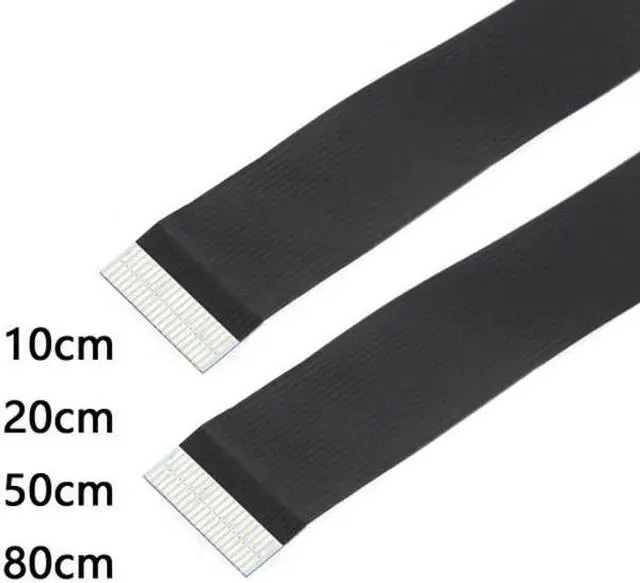 Alt view image 6 of 7 - CY CYFPV Dual 90 Degree Left Angled HDMI Type A Male to Male HDTV FPC Flat Cable for FPV HDTV Multicopter Aerial Photography