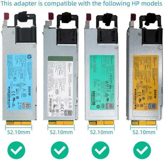 Alt view image 5 of 7 - CY Flex Slot Server Power Board 14+10Pin to 16x6Pin Power Supply Board for CHIA ETH BTC Mining Miner