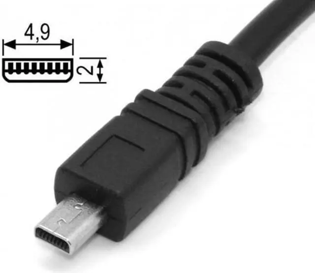 Alt view image 6 of 7 - Jimier CY CA-009 UC-E6 USB Cable for Nikon Digital SLR Cameras COOLPIX S3000 S3100 S3200 S8000 S100 S203 S230 P7000 AW100