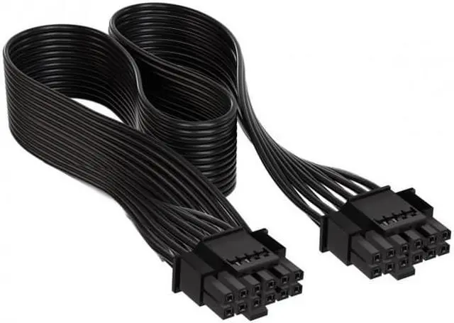 Main image of HKCY PW-013 12VHPWR ATX3.0 PCI-E 5.0 Power Modular Cable 16Pin to 16Pin for 3080 3090TI PSU 12+4Pin Graphics Card