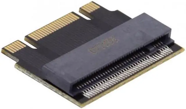 Alt view image 2 of 7 - HKCY SA-047 NGFF B+M Key NVME M-Key 22x30mm to 22x42mm Male to Female Extension Adapter for 2230 2242 SSD