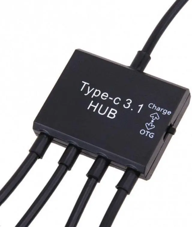 Alt view image 6 of 7 - Cablecc CY U2-030 Micro USB Host OTG 3 Port Hub Adapter Cable with Power for Galaxy S5 i9600 Note3 N9000 Cell PhoneTablet