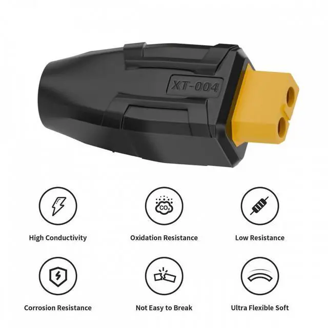 Alt view image 6 of 7 - Jimier XT60 Female SC100 Protocol to DC 7.9x5.4mm Female Fast Charging Adapter for RC Lipo Battery Quadcopter Multicopter Aeromodelling
