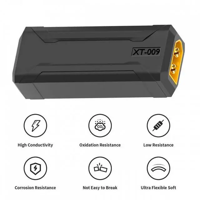 Alt view image 6 of 7 - Jimier XT60 Male SC100 Protocol to XT60 Male Fast Charging Adapter for RC Lipo Battery Quadcopter Multicopter Aeromodelling