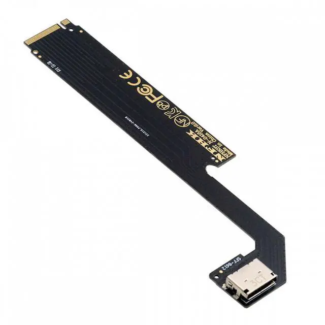 Alt view image 2 of 7 - CY PCI-E 4.0 M.2 M-key to Oculink SFF-8612 SFF-8611 Host Adapter for 2024 ThinkBook 16+ AMD8845 External Graphics Card & SSD