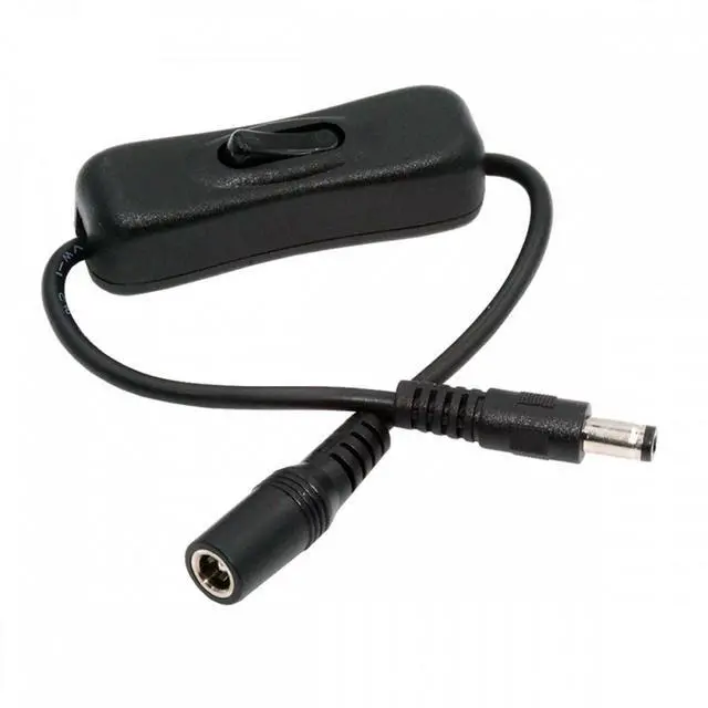 Alt view image 2 of 7 - Jimier USB2.0 Cable with On Off Power Switch Button USB Type-A Male to Female for DC 5V Desk Lamp Fan Camera
