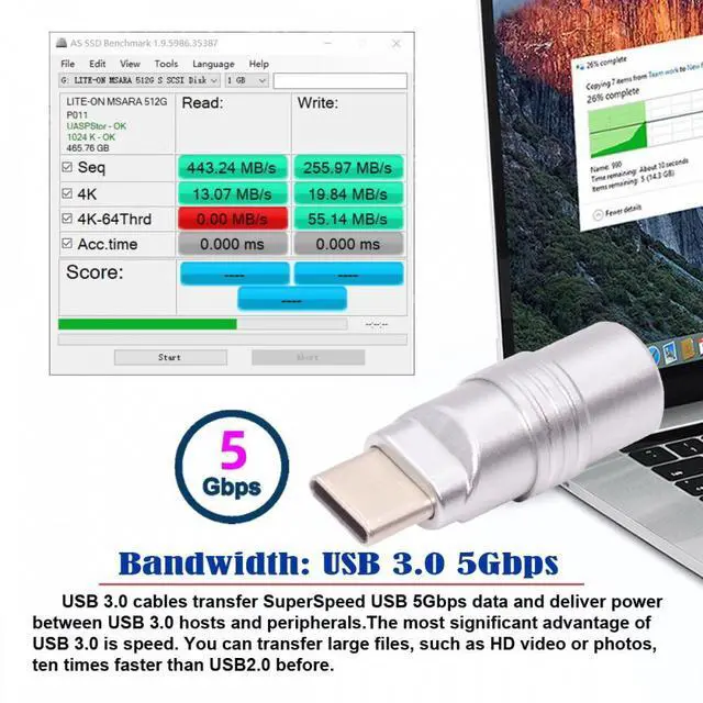 Alt view image 5 of 7 - Jimier USB 3.1 Type-C Male Plug Connector Solder Type with Aluminum Alloy Shell Silver Customization for 4.0mm~6.0mm Cable