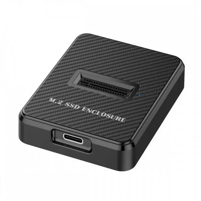 Alt view image 2 of 7 - Xiwai USB 3.0 USB-C Type-C to NVME M-key M.2 NGFF SATA SSD Docking Vertical External PCBA Case Enclosure RTL9210B Chipset