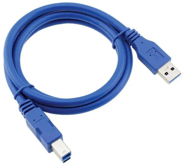 Alt view image 6 of 7 - CHENYANG New USB 3.0 Standard A Type Male to B Type Male cable 1m For external Hard disk