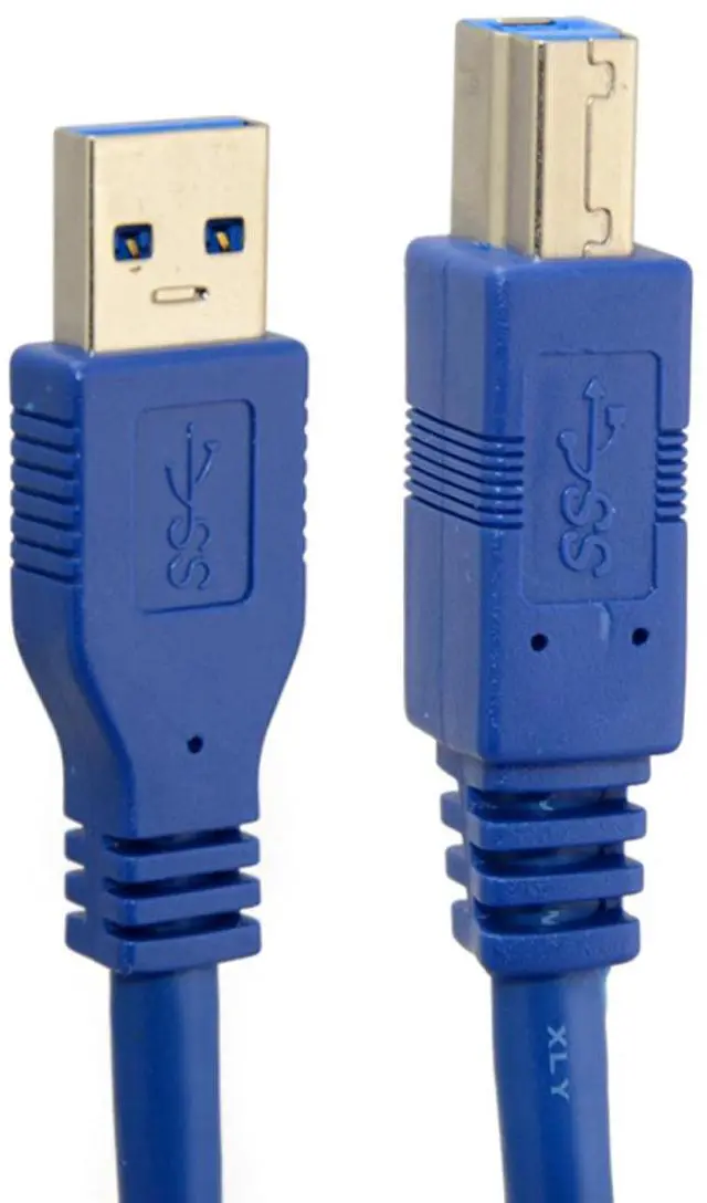 Alt view image 7 of 7 - CHENYANG New USB 3.0 Standard A Type Male to B Type Male cable 1m For external Hard disk