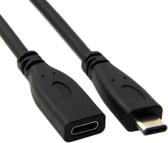 Main image of CHENYANG USB-C USB 3.1 Type C Male to Female Extension Data Cable for Macbook Tablet Mobile Phone 60cm UC-218-BK-0.6M