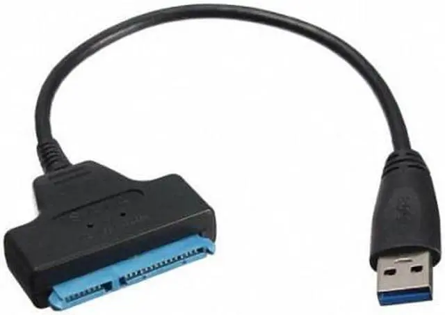 Alt view image 2 of 4 - Cablecc Super speed 5Gbps USB 3.0 to SATA 22 Pin Adapter Cable for 2.5" Hard disk driver SSD