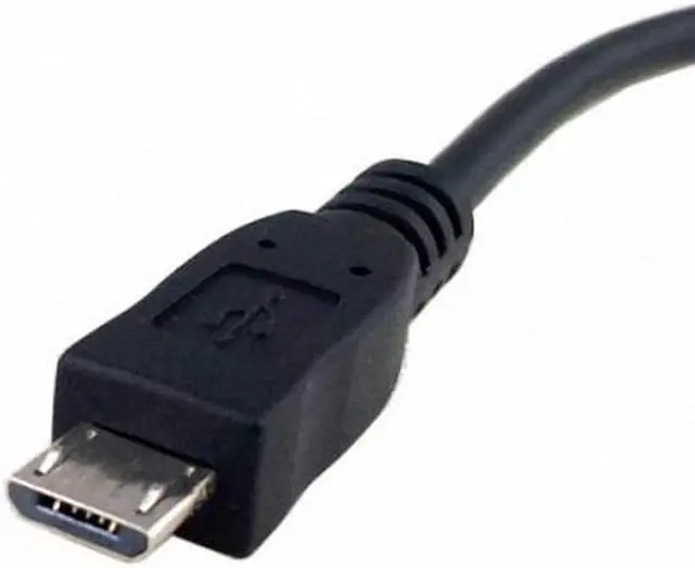 Alt view image 4 of 4 - CHENYANG Black Color Micro USB 2.0 OTG Host Flash Disk Cable with USB power  for Galaxy S3 i9300 S4 i9500 Note2 N7100 Note3 N9000 & S5 i9600