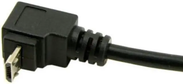 Alt view image 4 of 7 - CY 100cm Up Angled 90 Degree Micro USB Male to USB Data Charge Cable for Cell Phone & Tablet U2-204-1.0M