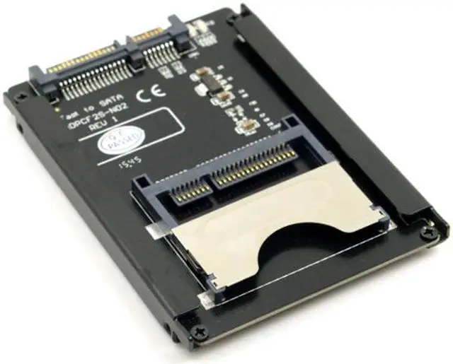 Alt view image 4 of 6 - Jimier SATA 22Pin to USB 3.0 to CFast Card adapter 2.5 inch Hard Disk Case SSD HDD CFast Card Reader for PC Laptop U3-067/SA-169