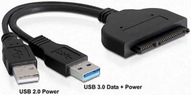 Alt view image 3 of 6 - Jimier USB 3.0 to SATA 22 pin & B+M Key Socket 2 M.2 NGFF (SATA) SSD to 2.5 SATA Adapter Card Adapter with white Case U3-067/SA-104