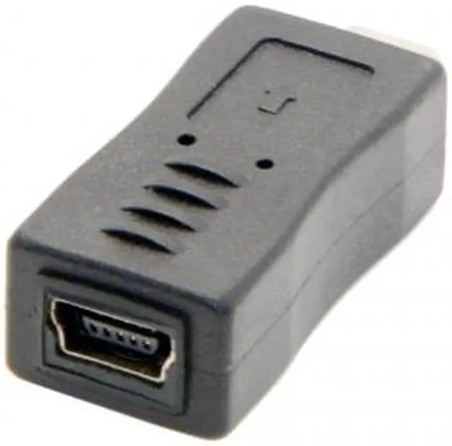 Alt view image 5 of 5 - Cablecc Mini Size Micro USB 5Pin Male to Mini Female USB Data Charge Adapter for Tablet & Cell Phone