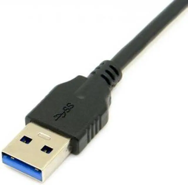 Alt view image 3 of 5 - Cablecc 6ft 2m USB 3.0 3.1 Type C Male Connector to Standard Type A Male Data Cable for Nokia N1 Tablet &Mobile Phone UC-199-BK-2.0M