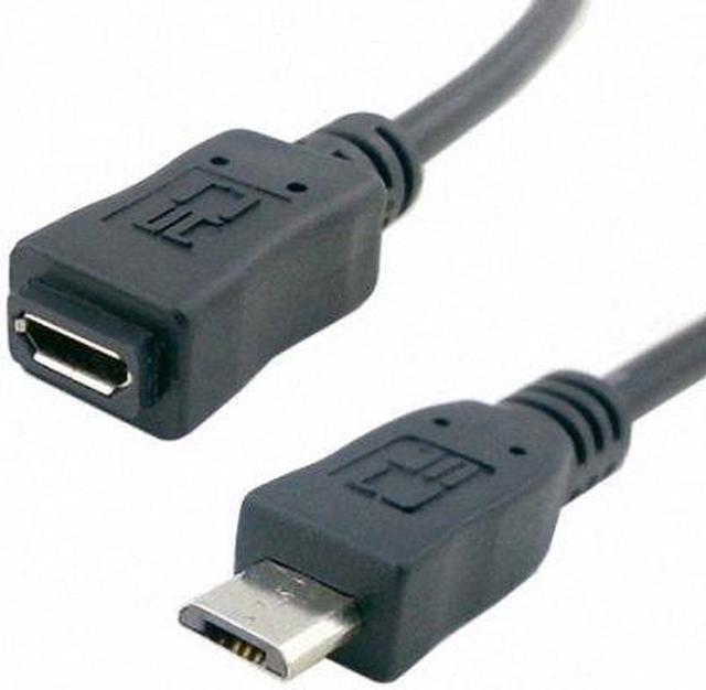 Alt view image 2 of 5 - CHENYANG 5ft Full Pin Connected Micro USB 2.0 type 5Pin Male to Female Cable for Tablet & Phone & MHL & OTG  Extension