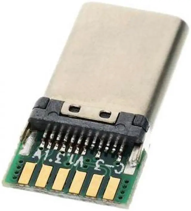 Alt view image 7 of 7 - CHENYANG DIY 24pin USB 3.1 Type C Male & Female Plug & Socket Connector SMT type with PC Board 1 set