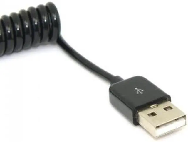 Alt view image 2 of 4 - CHENYANG Stretch 3m USB-C 3.1 Type C Male to Standard USB 2.0 A Male Data Cable for Nokia N1 Tablet & Mobile Phone UC-318-BK-3.0M