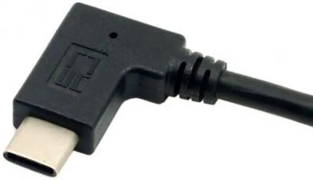 Alt view image 3 of 4 - CHENYANG Reversible USB 3.1 USB-C Angled to 90 Degree Up Angled A Male Data Cable for Macbook & Tablet & Mobile Phone UC-349-UP