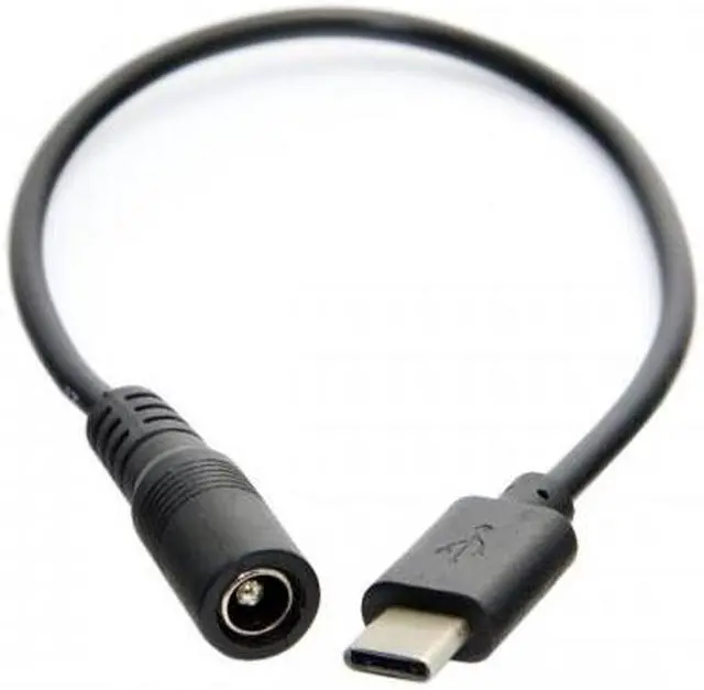 Alt view image 3 of 5 - Cablecc USB 3.1 Type C USB-C to DC 5.5*2.5mm Power Jack Extension Charge Cable for Macbook Cell Phone Tablet UC-233