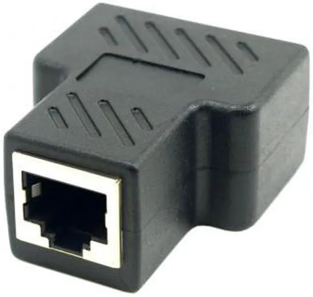 Alt view image 4 of 6 - CHENYANG  STP UTP Cat6 RJ45 8P8C Plug To Dual RJ45 Splitter Network Ethernet Patch Cord Adapter