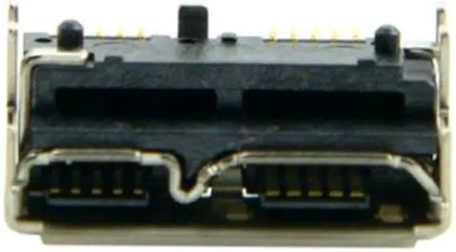 Alt view image 4 of 7 - CY 10pcs Micro USB 3.0 10pin Female Socket Receptacle Board Mount SMT Type 5.2mm Height for Samsung Toshiba USB Hard Disk CN-002(10PCS)