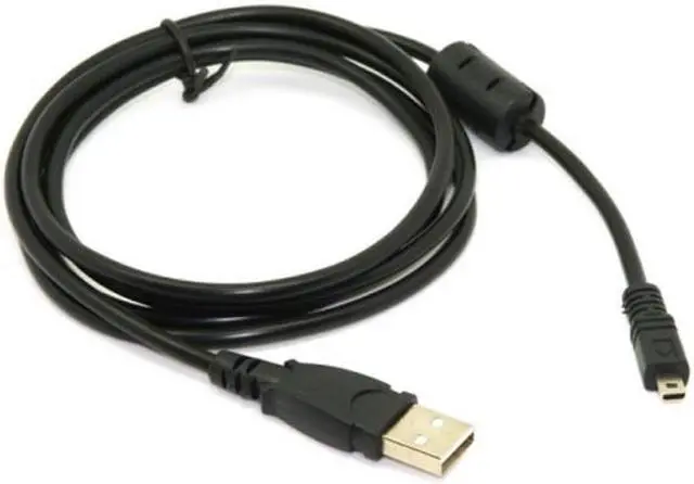 Alt view image 3 of 6 - CY UC-E6 USB Cable for Nikon Digital SLR Cameras COOLPIX S3000 S3100 S3200 S8000 S100 S203 S230 P7000 AW100 CA-059