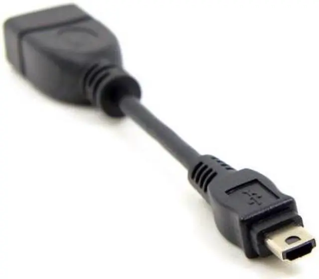 Alt view image 4 of 5 - Cablecc VMC-UAM1 USB 2.0 OTG Cable Mini A Type Male  to USB Female Host for Sony Handycam & PDA & Phone