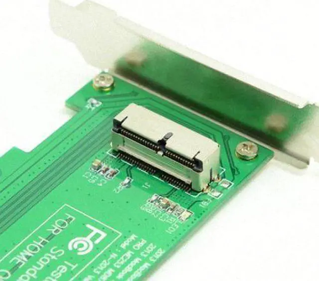 Alt view image 7 of 7 - Cablecc  PCI Express PCI-E  to 2013 2014 2015 Apple Macbook Pro Air SSD Convert Card for A1493 A1502 A1465 A1466