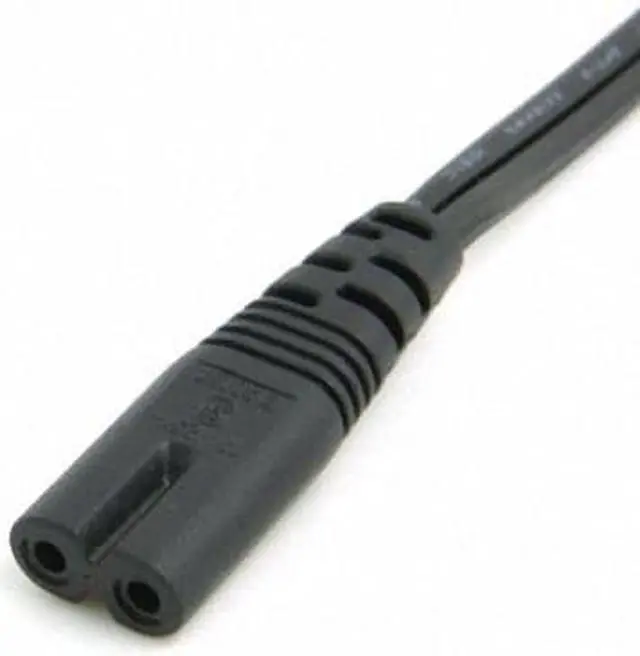 Alt view image 6 of 7 - CHENYANG  IEC 60320 C8 Plug to C7 Receptacle Male to Female Extension Power Supply Main Adapter Cable 30cm