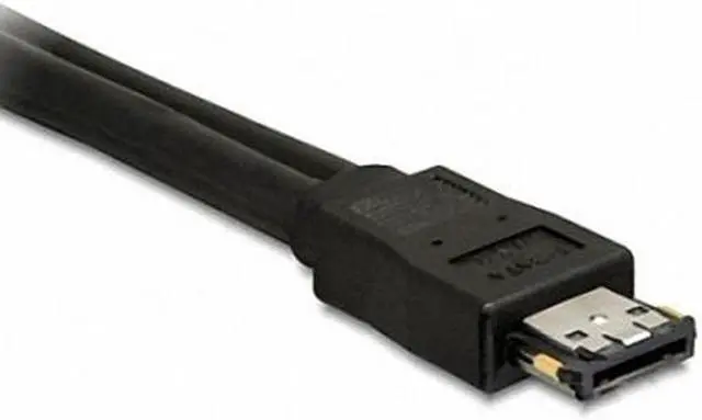Alt view image 5 of 6 - Cablecc  50cm Dual Power 12V and 5V eSATAp Power ESATA USB 2.0 combo to 22Pin SATA cable for 2.5" 3.5" Hard Disk Drive