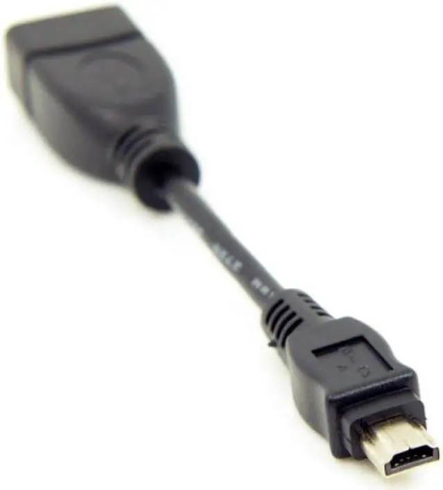 Alt view image 4 of 4 - Jimier VMC-UAM1 USB 2.0 OTG Cable Mini A Type Male to USB Female Host for Sony Handycam & PDA & Phone U2-007