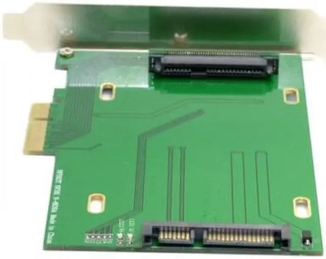 Alt view image 4 of 7 - Cablecc  PCI-E 3.0 x4 Lane to U.2 U2 Kit SFF-8639 Host Adapter for Intel Motherboard & 750 NVMe PCIe SSD