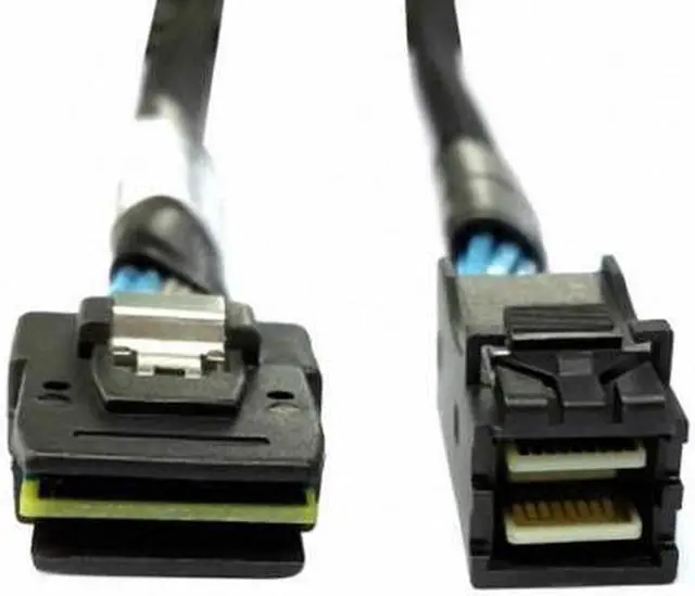 Alt view image 4 of 4 - CHENYANG  Internal Mini SAS SFF-8087 to mini sas High Density HD SFF-8643 data Server hard disk raid Cable 50cm
