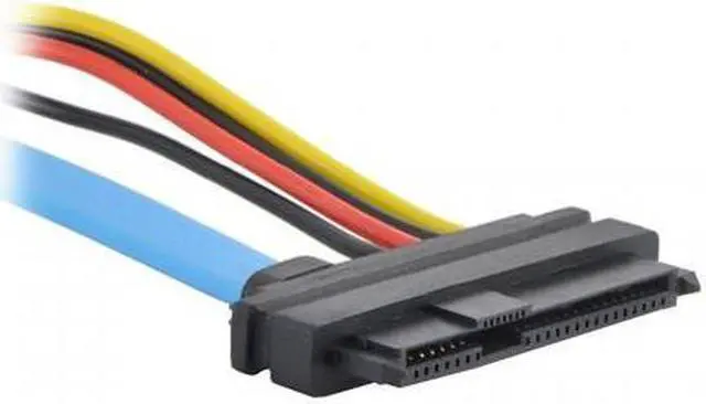 Alt view image 2 of 4 - CHENYANG  Hard Disk SFF-8482 SAS Cable 29P to 1* SATA 7PIN hdd Cable 70cm